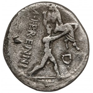 Roman Republic, M. Herennius (108-107 BC) Denarius