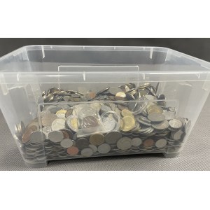 Zestaw monet świata MIX (6.36 kg)
