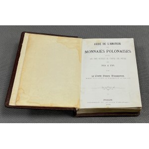 Dawna fotokopia Podręcznika numizmatycznego... Monet polskich od 1506 roku do 1795, Tyszkiewicz 1890
