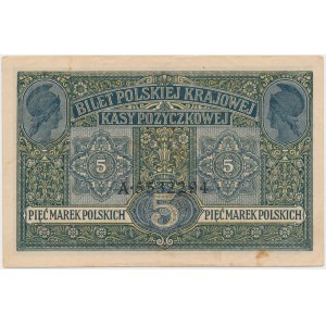 5 mkp 1916 Allgemein ...Fahrkarten