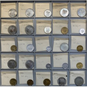 Tray of PRL coins - beautiful states