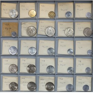 Tray of PRL coins - mostly excellent condition