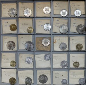 Tray of PRL coins - common but nice
