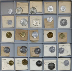Tray of PRL coins - late but beautiful