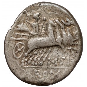 Roman Republic, Q. Curtius (116-115 p.n.e.) Denarius