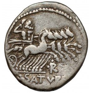 Republika, L. Appuleius Saturninus (104 p.n.e.) Denar