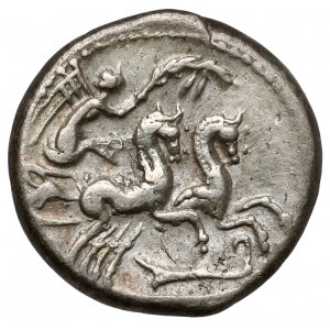 Republik, M. Cipius M. F. (115-114 v. Chr.) Denarius