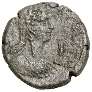 Nero (54-68 n. Chr.) Tetradrachma, Alexandria - Poppea