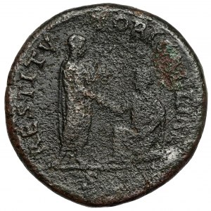 Hadrian (117-138 AD) Sestertius, Rome - RESTITVTORI GALLIAE - rare
