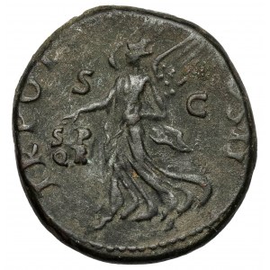 Trajan (98-117 n. Chr.) As, Rom