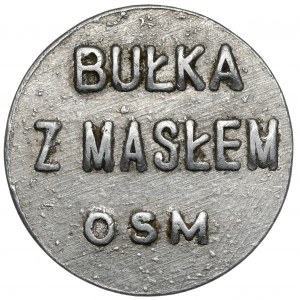 Okręgowa Spółdzielnia Mleczarska (OSM), Żeton - Bułka z Masłem