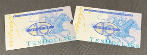 Australia, 10 Dollars 1995 - polymer - in folder