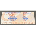 Australia, 20 Dollars 1995 - polymer - in folder