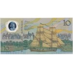 Australia, 10 Dollars 1988 - polimer - w folderze