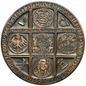 Medaille für 1000 Jahre Christentum in Polen 1966