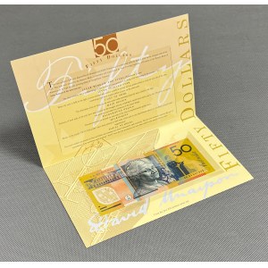 Australien, 50 Dollars 1995 - Polymer - in Mappe