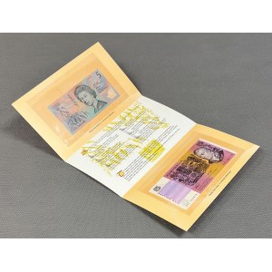 Australien, 5 Dollars 1991 und 5 Dollars 1992 - in Mappe (2 St.)