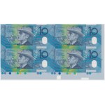 Australia, 10 Dollars 1997 - polymers - Block of 4