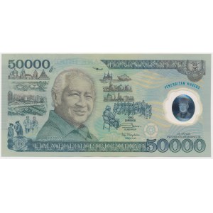 Indonesia, 50.000 Rupiah 1993 - in folder