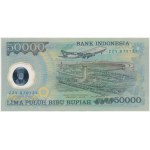 Indonesia, 50.000 Rupiah 1993 - in folder