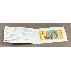 Malaysia, 50 Ringgit 1998 - polymer - in folder