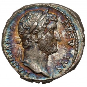 Hadrian (117-138 n.e.) Denar, Rzym