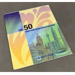 Malaysia, 50 Ringgit 1998 - Polymere - ungeschnitten 3 Stück