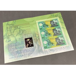 Brunei Darussalam, 5 Ringgit 2002 - polimery - nierozcięte 3 sztuki