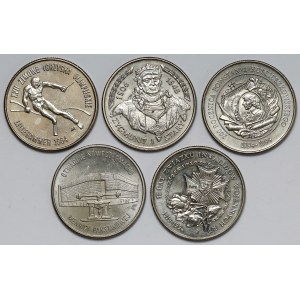 20,000 PLN 1993-1994, set (5pcs)