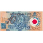 Brazil, 10 Reais (2000) - polymer - in folder