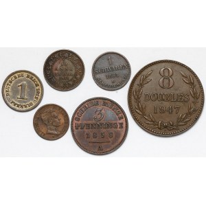 Münzen von Europa MIX, Satz (6 Stück)