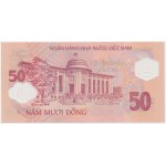 Wietnam, 50 Dong (2001) - polimer - w folderze