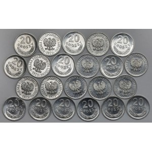 20 pennies 1979 - mint - package (22pcs)