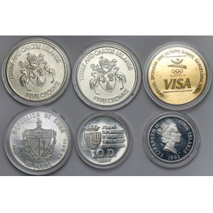 1992 Summer Olympics Barcelona - coin set (6pcs)
