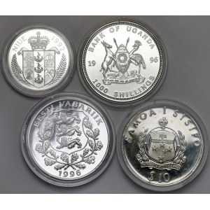 1996 Summer Olympics Atlanta - silver coins (4pcs)