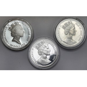 Letnie Igrzyska Olimpijskie 1996 Atlanta, zestaw monet (3szt)