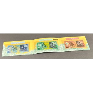 Brunei Darussalam, 1, 5 i 10 Ringgit 1996 - polimery - w folderze (3szt)