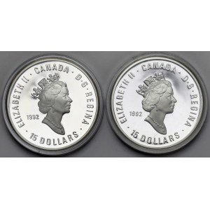 Summer Olympics 1996 Atlanta - $15 1992 Canada (2pc)