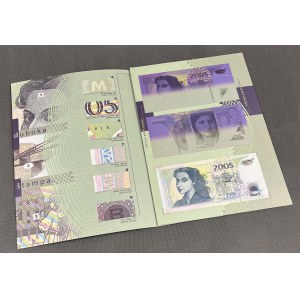 Serbia, TestNote - 2005 SPECIMEN - in folder