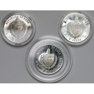 Winter Olympic Games 1984 Sarajevo - silver coins (3pcs)