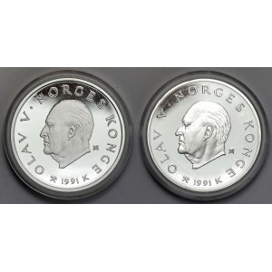 Zimowe Igrzyska Olimpijskie 1994 Lillehammer - 50 kroner 1994 Norwegia (2szt)