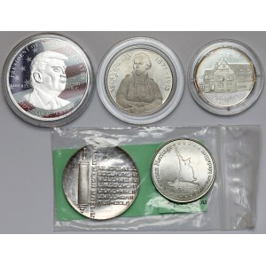 Lot of coins and medals MIX (5pcs)