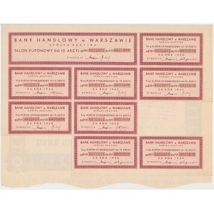 Commercial Bank of Warsaw, Em.16, 10x 100 zloty 1936