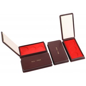 Luxury case for 100 gold Mieszko and Dabrowka - set (4pcs)