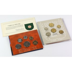 Australia, Israel and Papua, blister coin set (3pcs)