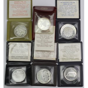 Izrael, zestaw monet srebrnych (6szt)