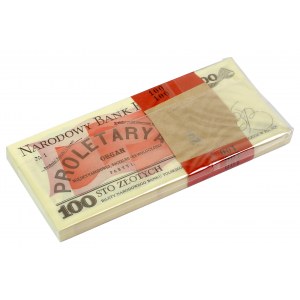 Paczka bankowa 100 złotych 1988 - TH
