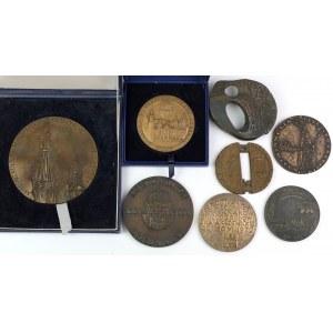 Cracovian-themed medals, set (8pcs)