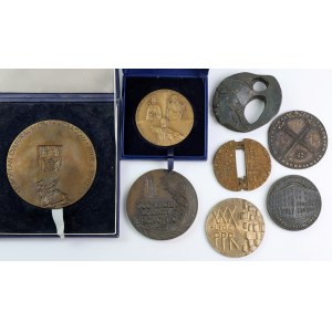 Cracovian-themed medals, set (8pcs)