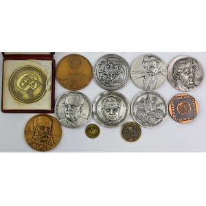 Medale i żetony o tematyce numizmatycznej (12szt)